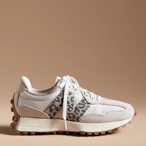 New Balance 327 Sneakers Linen/Sea Salt/Leopard New in Box
